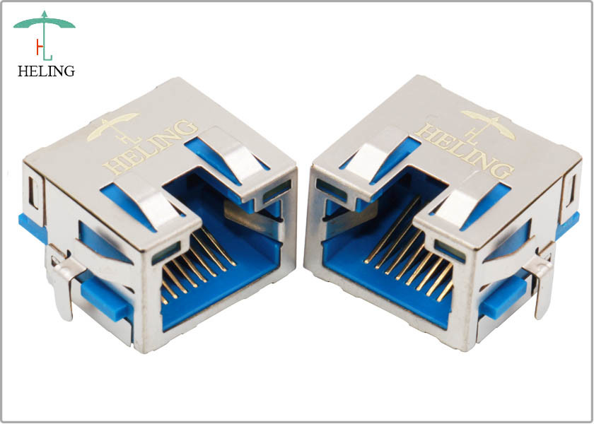 RJ45 Single Port PCB Jack MJ88-U011-RVSL1
