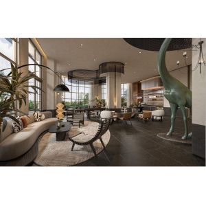 Restaurant Hospitality Hotel Lobby Reception Desk Custom Hotel Lobby Furniture