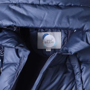 China Bilemi Blue Print Goose Down All In One Cartoon Fox Outdoor Footless Overall Set Warmest Fluffy Waterproof Gender Neutra wholesale