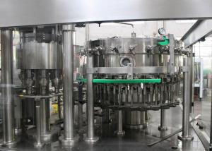 China PET Plastic Glass 3 In 1 Monobloc Gas Drink Beverage Water Wine Bottle Filling Machine / Equipment / Plant / Syst wholesale