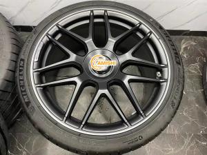 China Matte Black 20 Inch Aluminum Rims S CLASS ET43 W222 Alloy Wheels wholesale