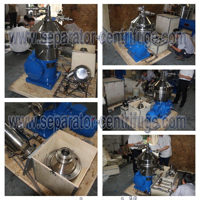 Milk Clarifying Disc Stack Centrifuges Model PDSM-CN Separator Milk 2 Phase Centrifuge