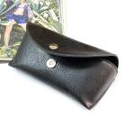 2020 fashion eyewear bag black glasses pouch custom private logo pu leather soft