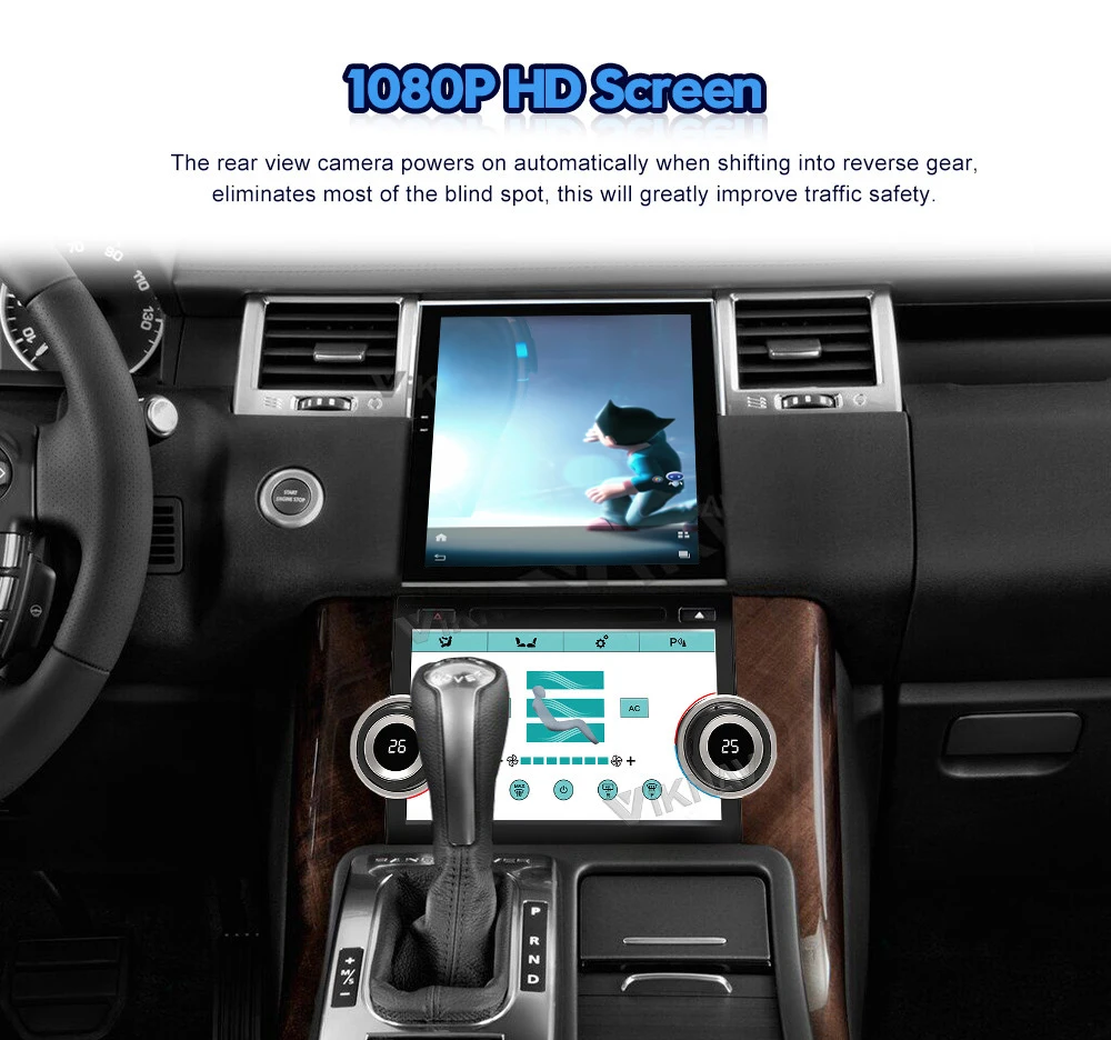10.4 Inch Android Car Radio Range Rover Sport L320 2009-2013 Aftermarket Head Unit Touch Screen Multimedia Player