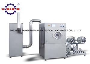 China Pill Tablet Auto Coater Machine Pharmaceutical Technology Negative Pressure Control wholesale