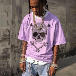 China Men'S Cut Raw Hem Cropped Oversized Shirt Women Drop Shoulder Boxy Cropped Men Gender wholesale