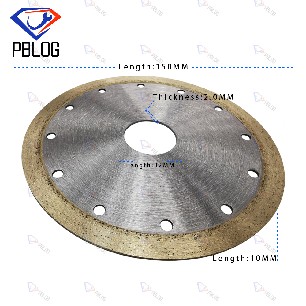 PBLOG Diamond Grit Circular Saw Blades Class Cutting Glass Machinery Accessory