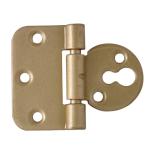 Multifunctional Wooden Cabinet Door Hinges Zinc Finished Chrome Yellow Brown