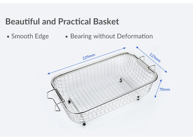 100w 3L Automotive Parts Ultrasonic Cleaner Digital LED Display