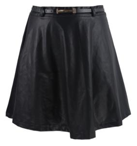 China Casual Womens Fashion Skirts A Line Loose Pu Skirt For Spring / Summer wholesale