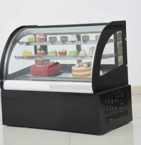 China Arc Countertop Glass Cake Display Cabinet Small 180L 6 Cu Ft wholesale