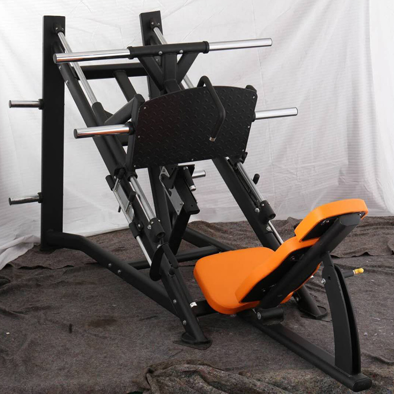 Commercial Gym Indoor Equipment Plate Loaded Linear Leg Press Machine for Bodybuilding Strength Training