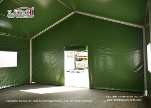 China Liri Movable 6061 Aluminum Frame Tents With Pvc Cover As Dormitory House wholesale