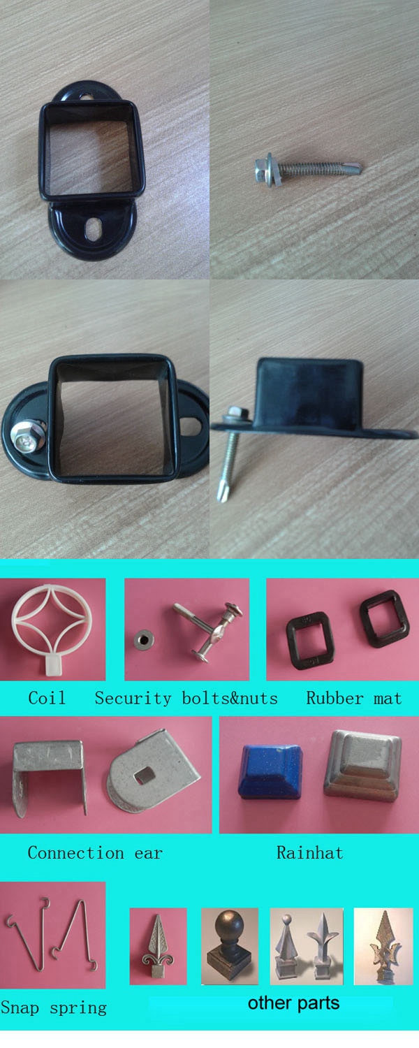 Spear Top Steel Fence / Security Fence / Garrison Fence