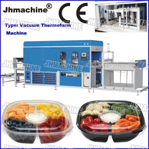China CE Standard PP food grade Trays Automatic Vacuum Thermoforming Machine for biscuits trays wholesale