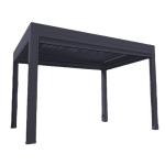 Metal Pavilion Frame Outdoor Courtyard Leisure Pavilion Aluminum Louvered