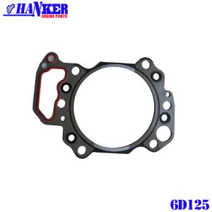 China S6D125 Bulldozer Engine Head Gasket For Komatsu 6150-17-1812 wholesale