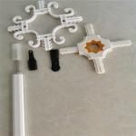 Electroplating White Aluminium Windows Georgian Bars Contemporary Style