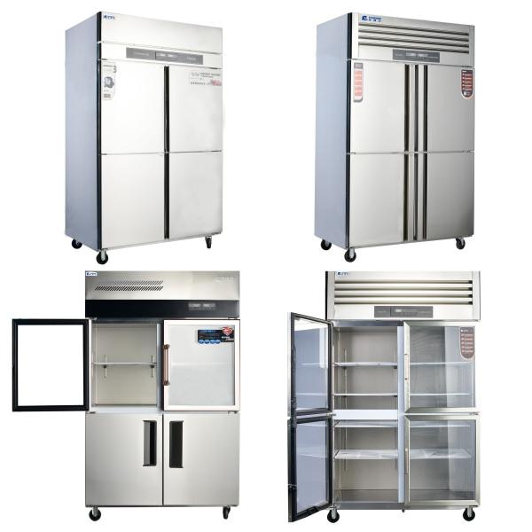 220V-240V/50HZ 60HZ 110V/60HZ Upright Open Commercial Freezer with R600a