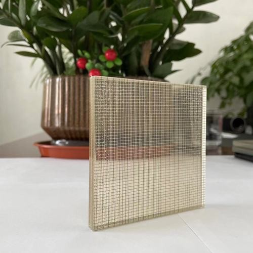 Safety Special Glass Laminated Wired Glass Mesh Laminated Glass