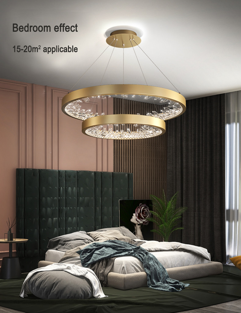 Modern Creative Crystal Chandelier Living Room Home Indoor Luxury Chandelier(WH-MI-402)