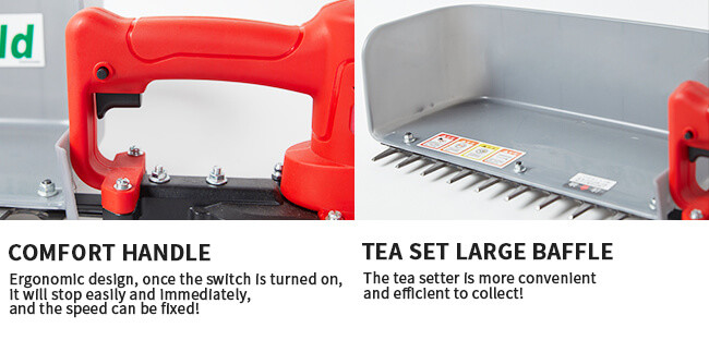 Portable Lithium Battery Electric Handheld Tea Picker 40cm