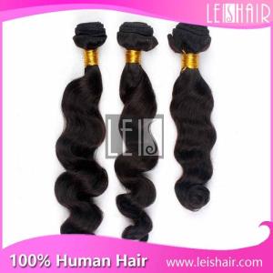 China Tangle free virgin wholesale indian temple hair loose wave wholesale
