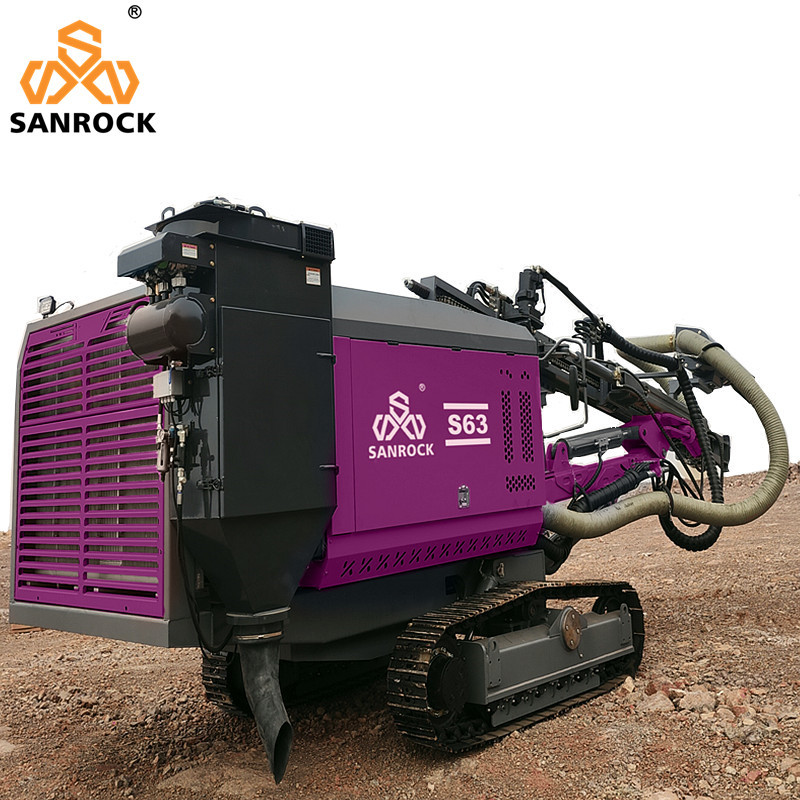 Hydraulic Rotary Borehole Integrated Drilling Equipment Mining Crawler DTH Drilling Rig