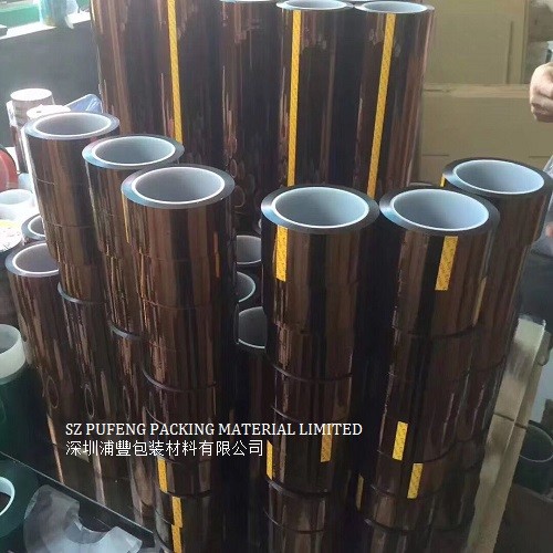 Silicone adhesive tape High Temperature 0.05mm-0.25mm Polyimide Adhesive Tape esd kapton tape