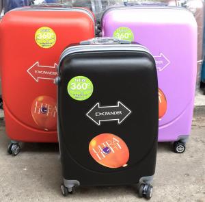 China Polyester ABS Hard Case Luggage Lightweight Shockproof Unisex wholesale