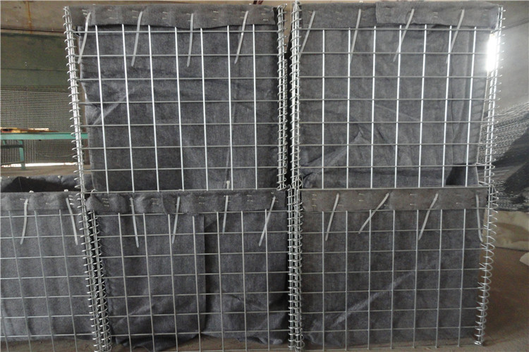 Military Hesco Gabion Baskets Galvanized High Security Welded Gabion Box