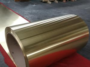 China Lamps Copper Metal Strips C24000 Brass Thickness 0.05-3.0mm CE SGS Approved wholesale