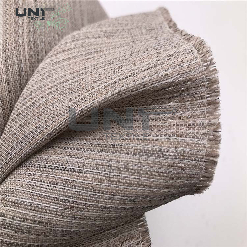 Elastic Stiff Natural Horse Hair Interlining 160cm Width For Suit