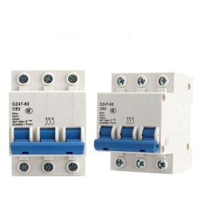 China 3Phase DZ47-63 C16 Overload Protection Breaker Mini Circuit Breaker Mcb wholesale