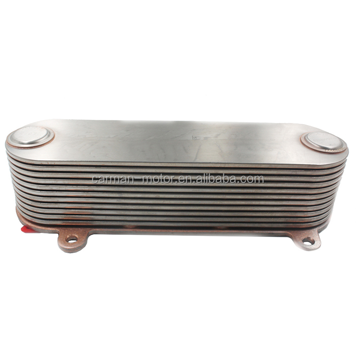 Diesel Engine Radiator Stainless Steel Oil Cooler For HOWO Truck Shacman X5000 Truck Engine Transmission