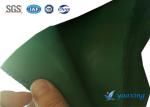 Green Color Silicone Rubber Coated Glass Cloth With Good Fire Retardant