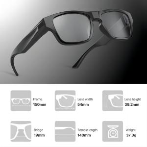 China Full 1080P Wearable Smart Glasses WiFi Video Glasses For Trekking Outdoor Sports wholesale