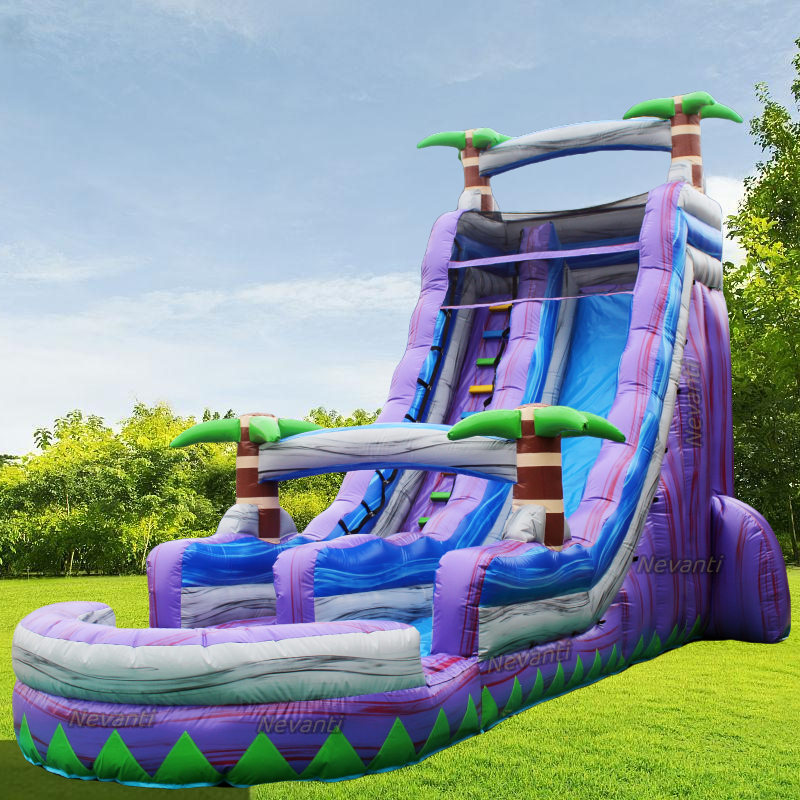 Commercial Outdoor Amusement Park PVC Inflatable Bounce House with Slide Obstacle Course
