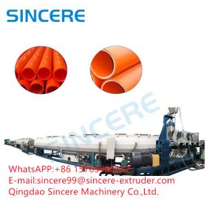 China OEM Plastic MPP polyethylene PP Tube Pipe Extrusion Line Machinery wholesale