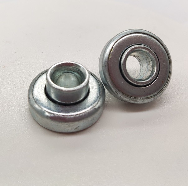Stamped Steel Flanged Wheel Bearing 608z Non Standard For Skateboard