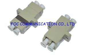 China Fiber Optic Adapter LC Duplex Zirconia Ceramic Sleeve High Stability For FTTX wholesale