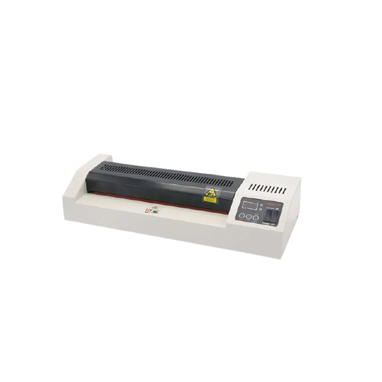 330mm Width Cold Hot Lamination Machine , 4 Rollers Roll Laminator With LED Display
