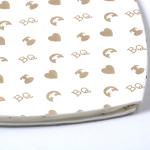 Cardboard Fancy Texture 3ply 7ply White Candy Pads Custom Logo