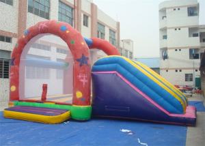 China Combo Commercial Inflatable Slide , Inflatable Bouncer Slide For Playing wholesale