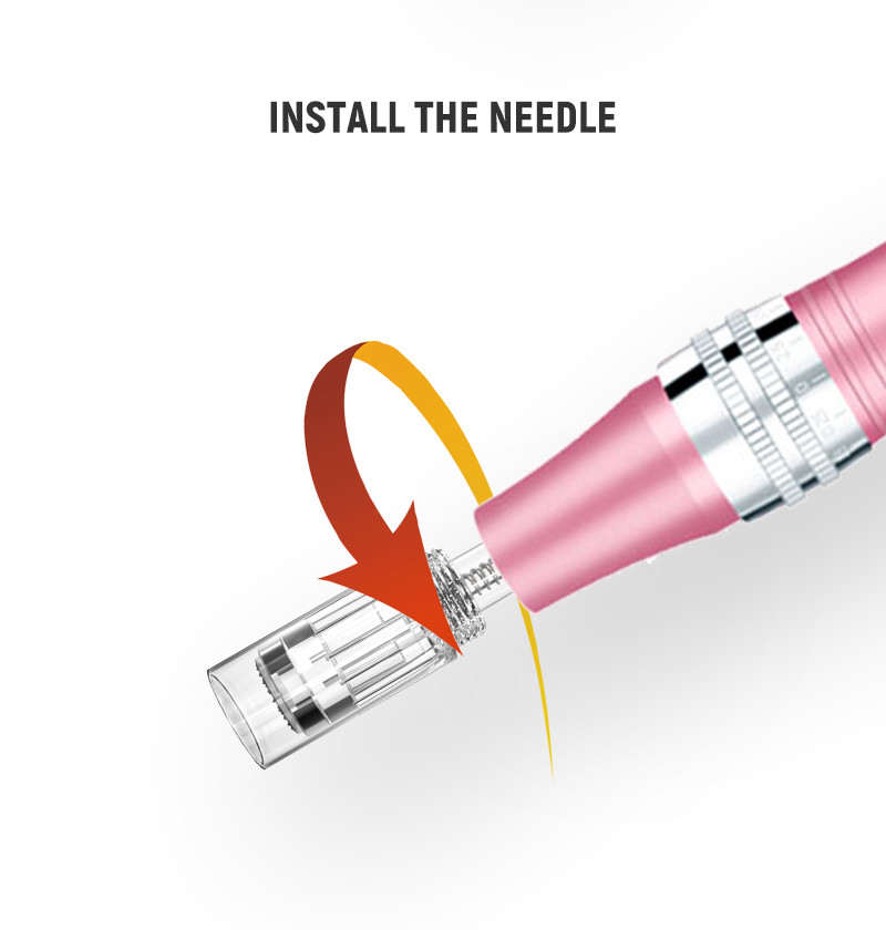 Newest Hot Sale Professional Skin Auto MD Electroporation Needle System Microneedling Derma Pen
