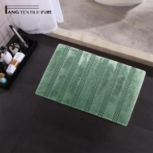 China Antibacterial 0.8 Inch Pile Shaggy Chenille Bathroom Rugs wholesale