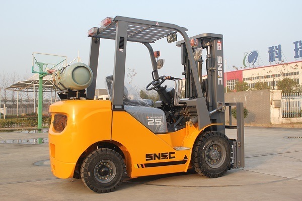 Hydraulic Transmission 2.5ton Gasoline LPG Gas Forklift