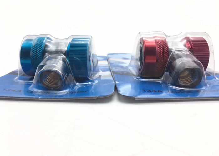 5MM Refrigerant Charging Hose Assembly with Charge Quick Couplers , Low and High Pressure