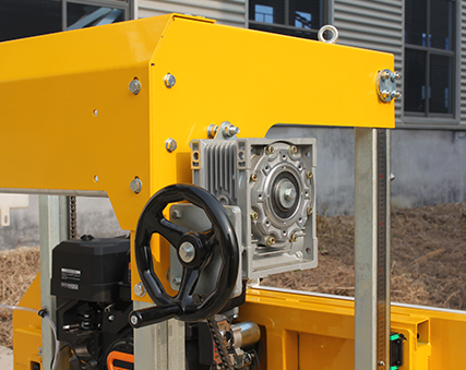 Portable Sawmill Power Band Saw Mill Max.Working Width 1000mm