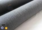 800gsm Black Vermiculite Coated Fiberglass Fabric Thermal Insulation Materials